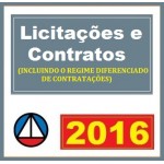 Licitações e Contratos 2016 - - incluindo o Regime Diferenciado de Contratações